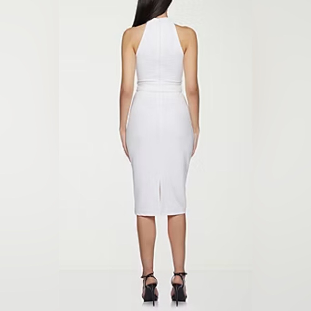 🤍 Premier Amour Sleeveless Sheath Dress – Size 2 – White – NWT 🤍 - Picture 2 of 14